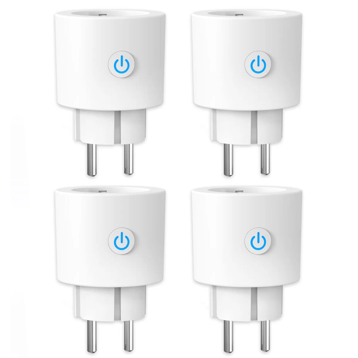 ANTELA Enchufe Inteligente WiFi 16A (pack de 4)