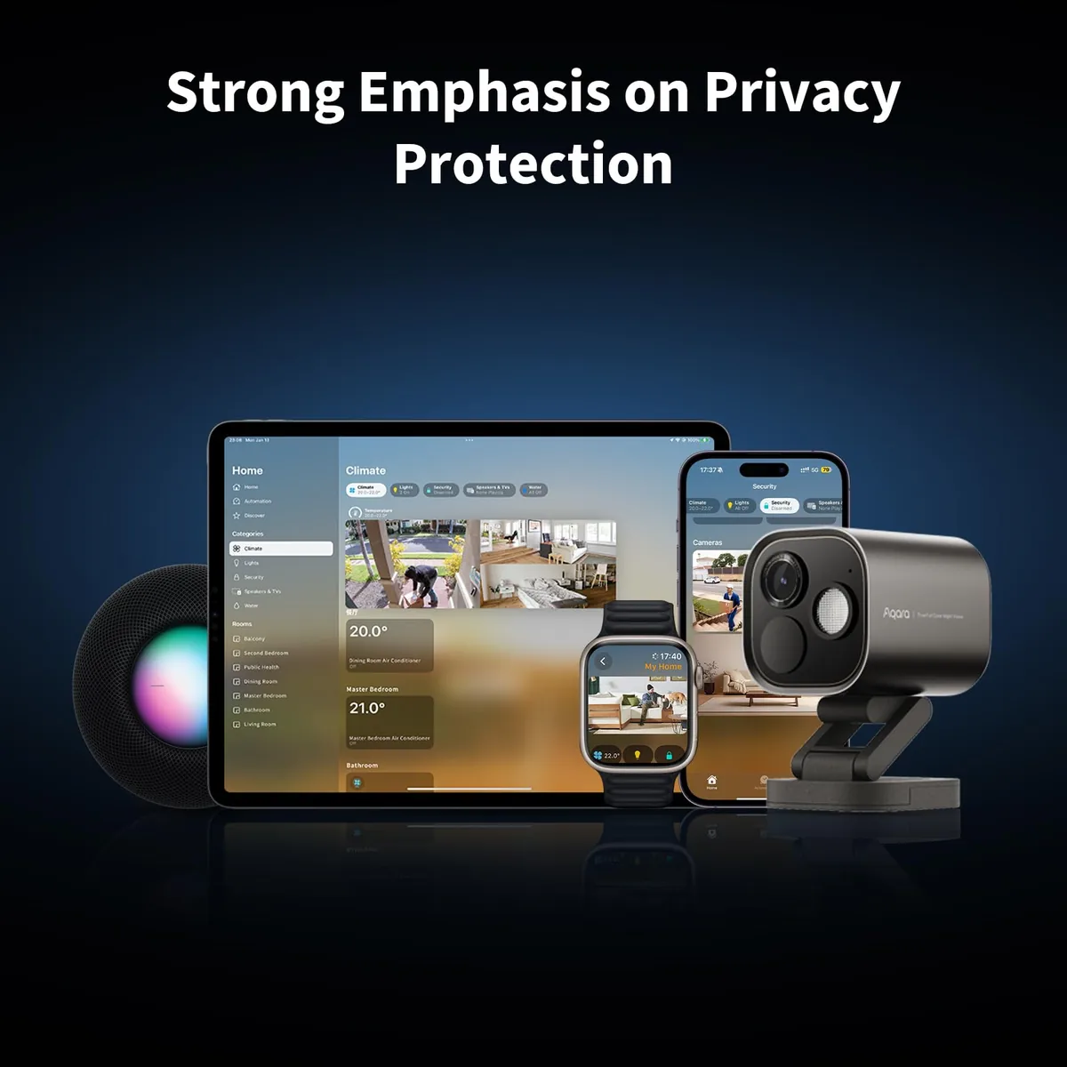 Aqara Camera Hub G5 Pro — cámara 4MP de exterior con hub Zigbee/Thread y Matter — imagen 5