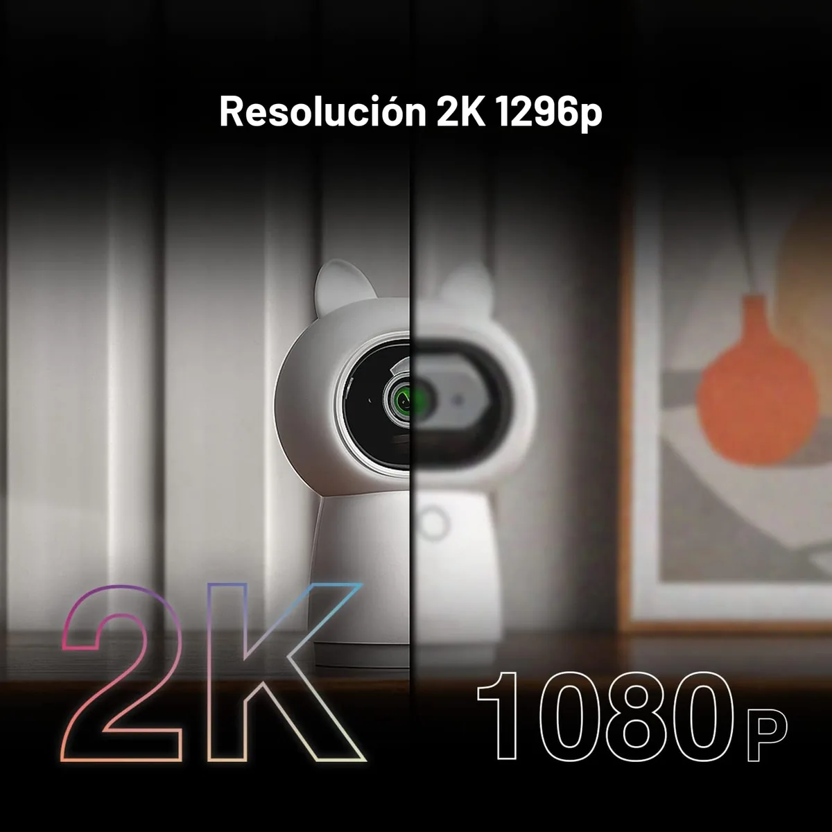 Aqara Camera Hub G3 — cámara 2K PTZ de interior con hub Zigbee y mando IR — imagen 2