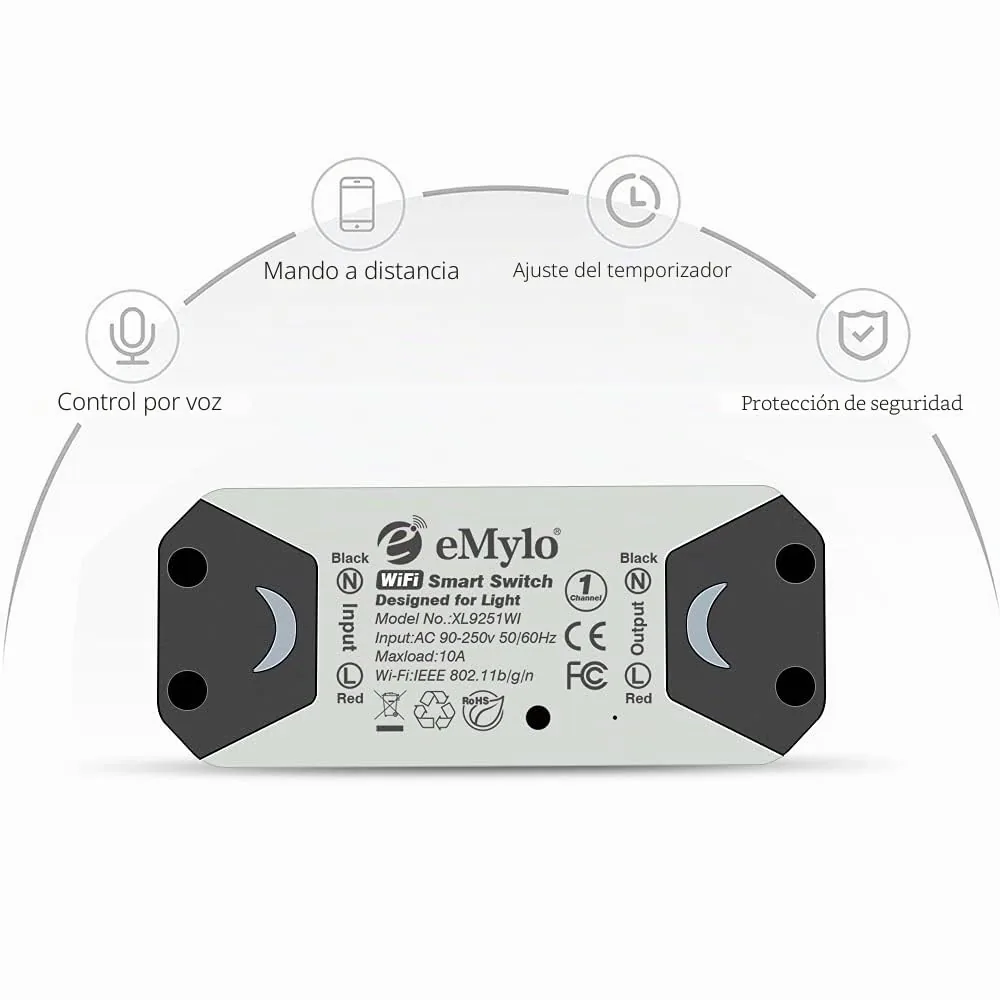 eMylo — módulo relé WiFi para hacer inteligente un interruptor (Tuya / Smart Life) — imagen 8