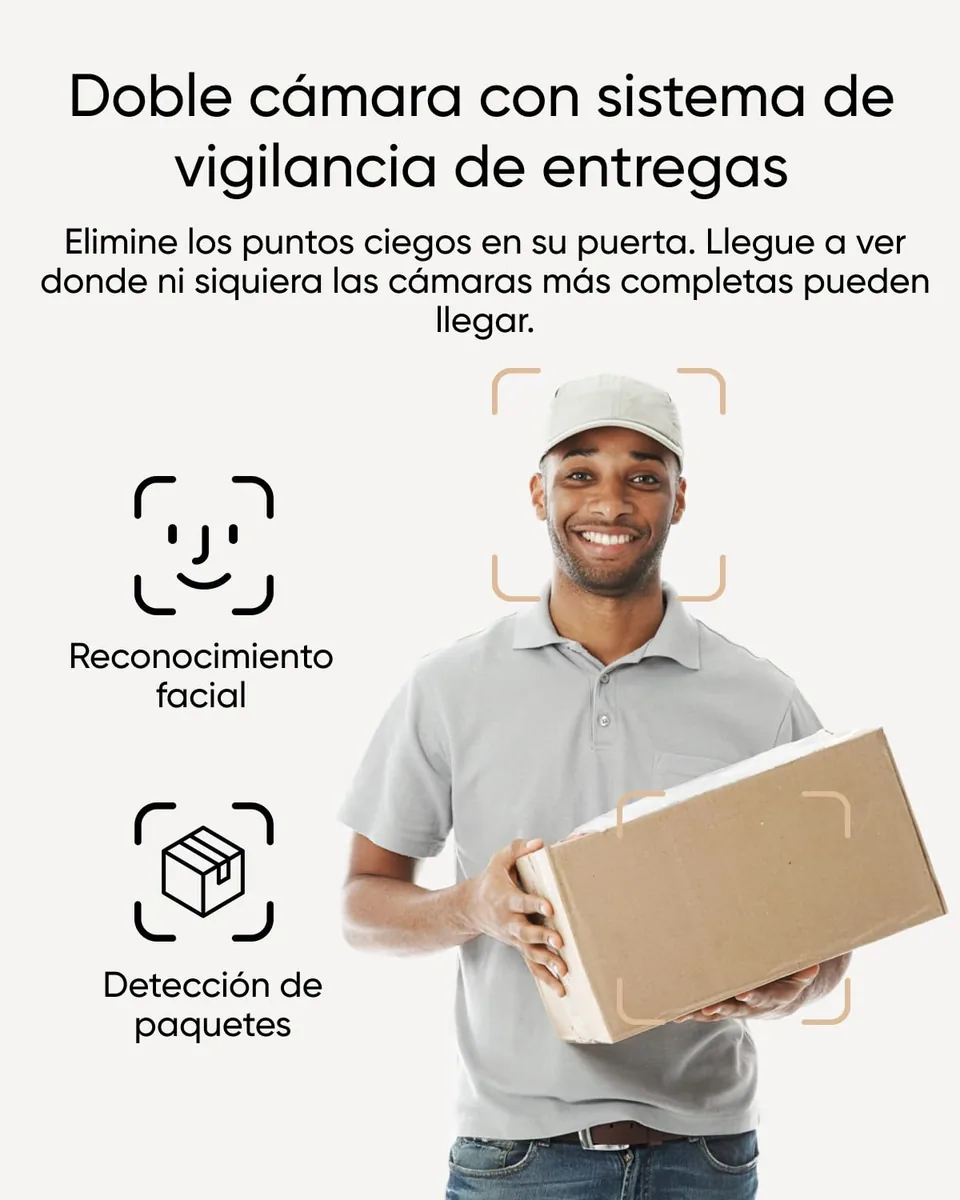 eufy Security Video Doorbell E340 — videoportero de doble cámara — imagen 3