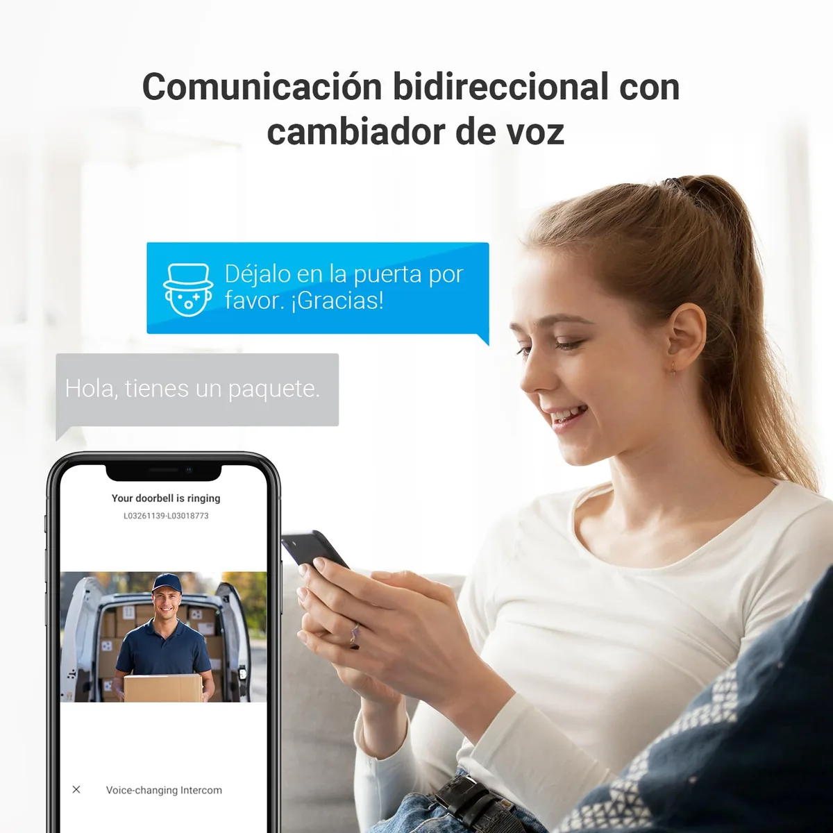 EZVIZ CP5 — videoportero 2 hilos con pantalla de 7" y apertura remota — imagen 8
