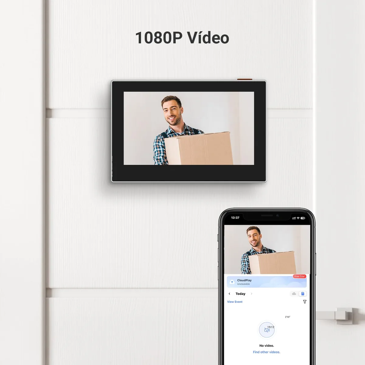 EZVIZ CP2 — mirilla digital de puerta con pantalla 4,3" — imagen 6
