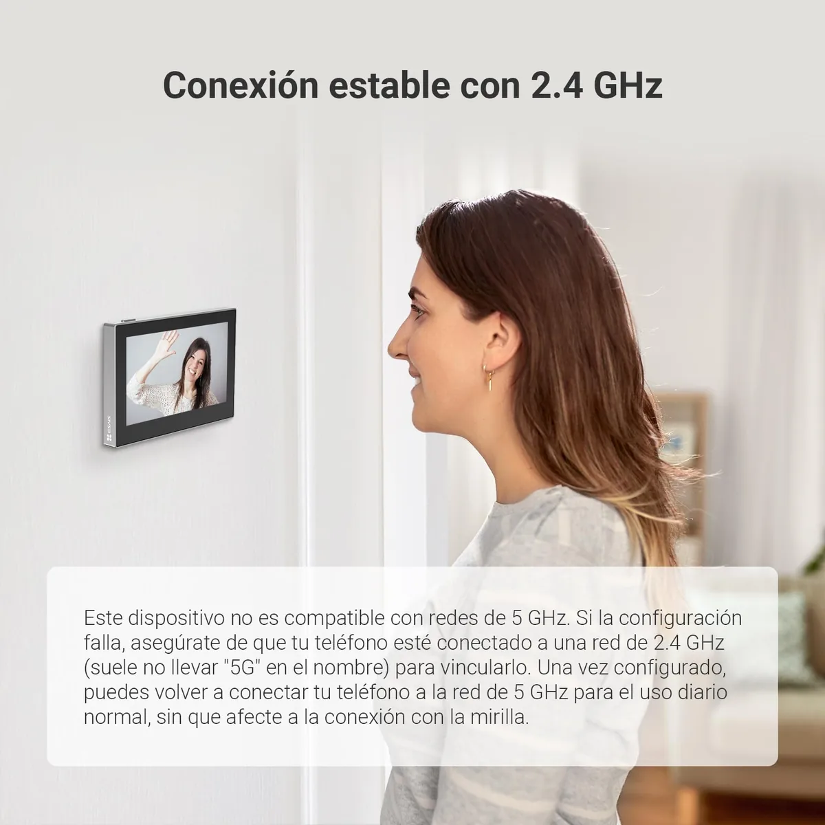 EZVIZ CP2 — mirilla digital de puerta con pantalla 4,3" — imagen 8