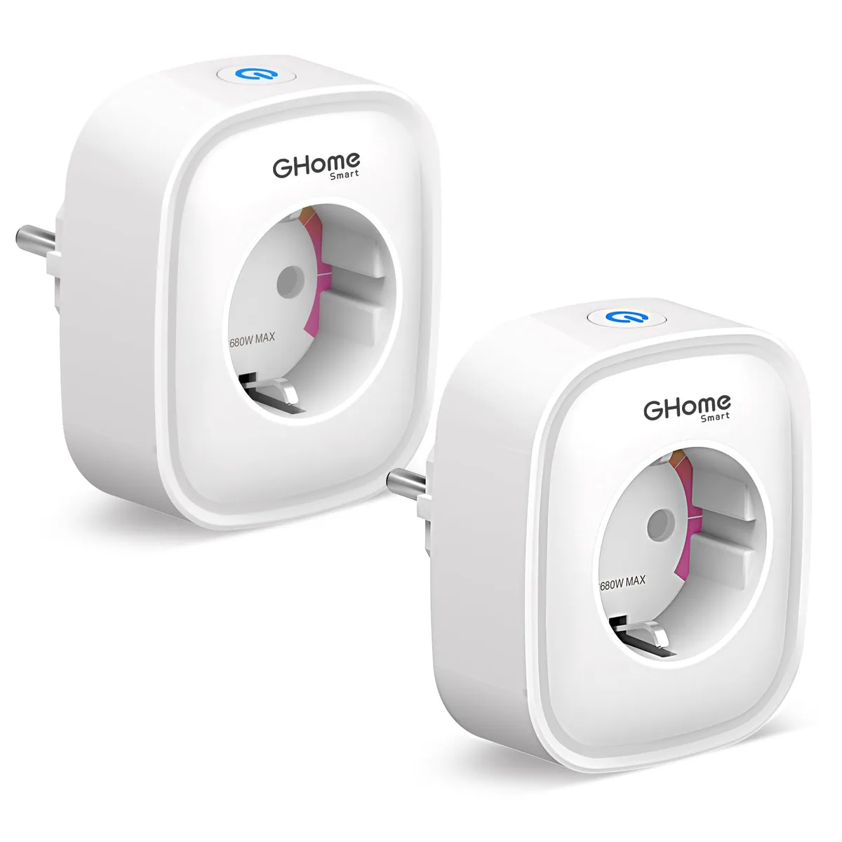 GHome — enchufe inteligente WiFi con medición de consumo (pack de 2) — imagen 8