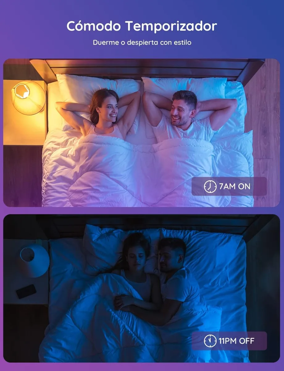 Govee Bombilla LED E27 RGBWW WiFi + Bluetooth (pack de 4) — imagen 4