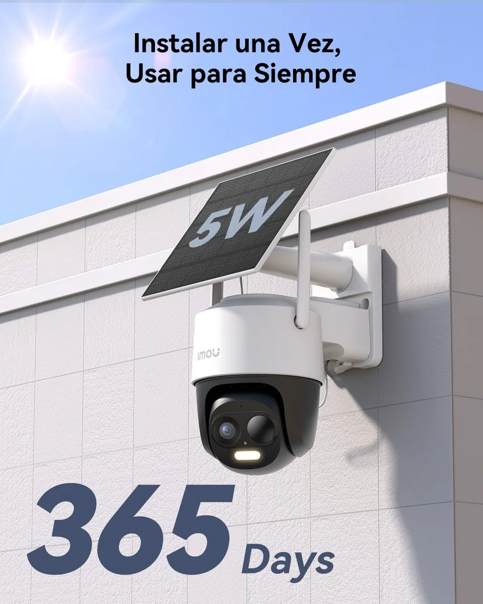 Imou Cell PT 2C — cámara exterior solar 2K sin cables — imagen 2