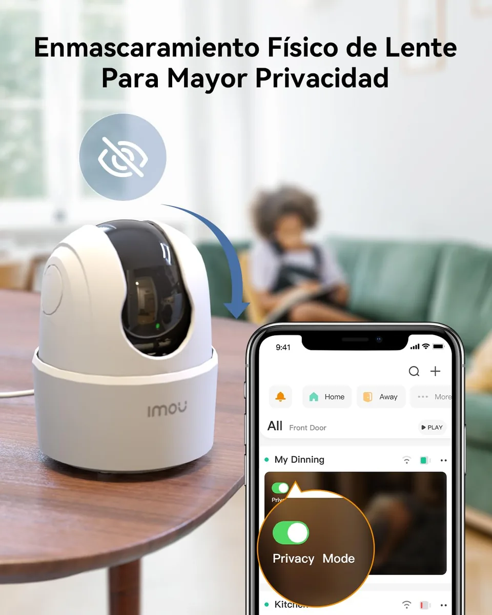 Imou Ranger 2C — cámara de interior 2K con giro 360° — imagen 8