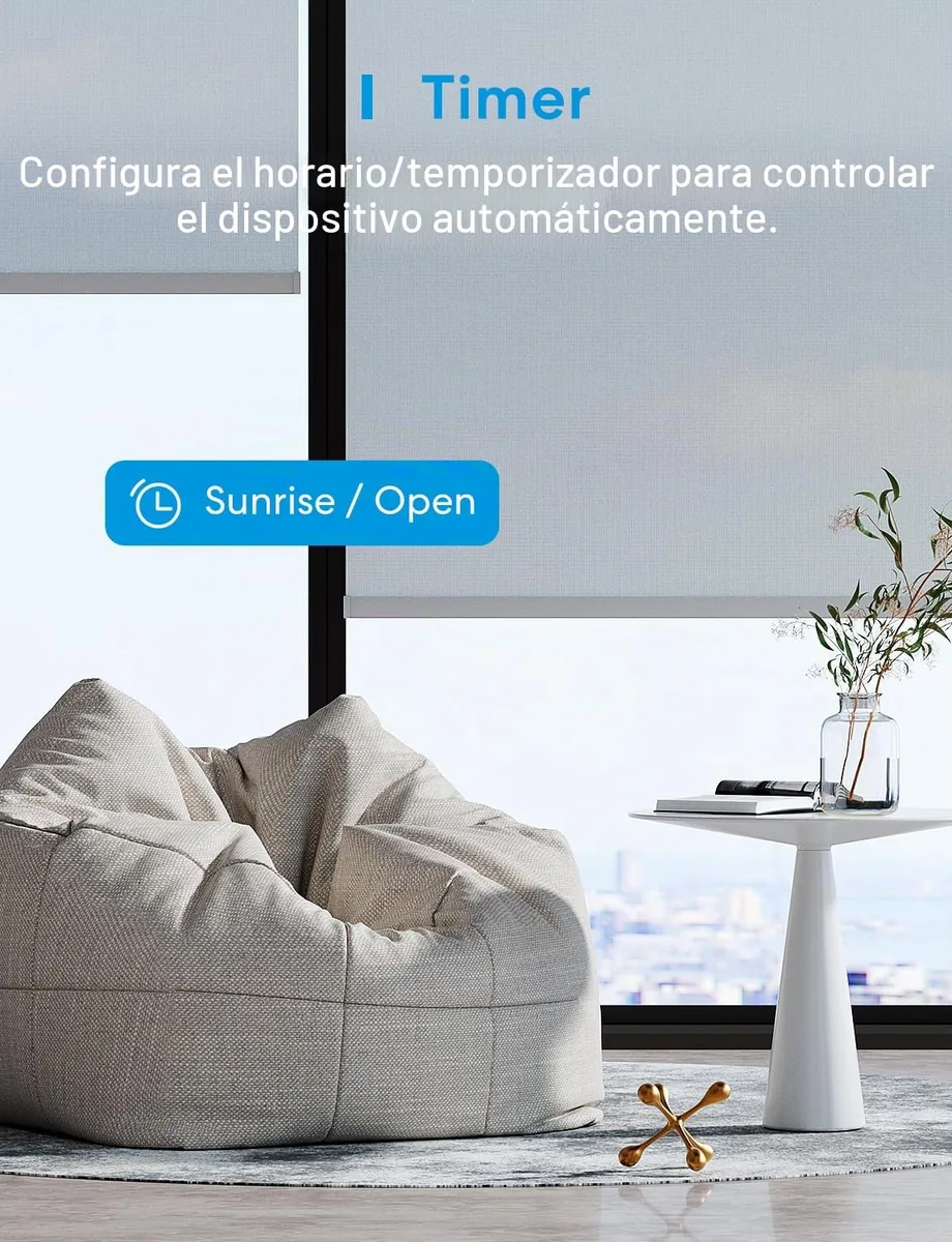 Meross MRS100 — interruptor táctil inteligente WiFi para persianas eléctricas (con HomeKit) — imagen 8