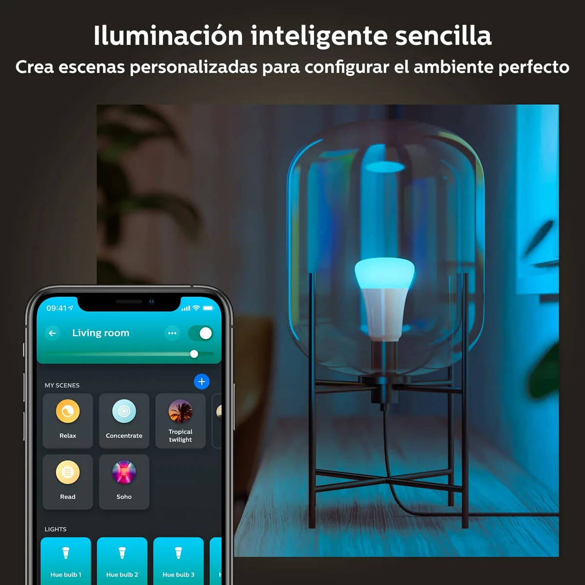 Philips Hue White & Color Ambiance E27 (pack de 2) — imagen 3
