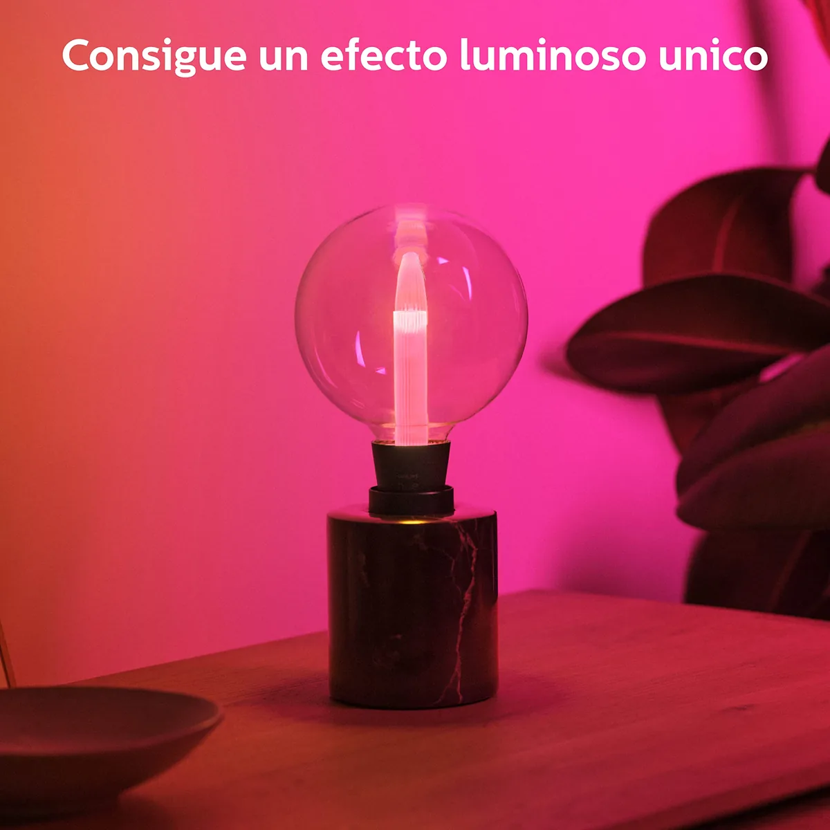 Philips Hue Lightguide E27 Elipse — bombilla decorativa de color — imagen 4