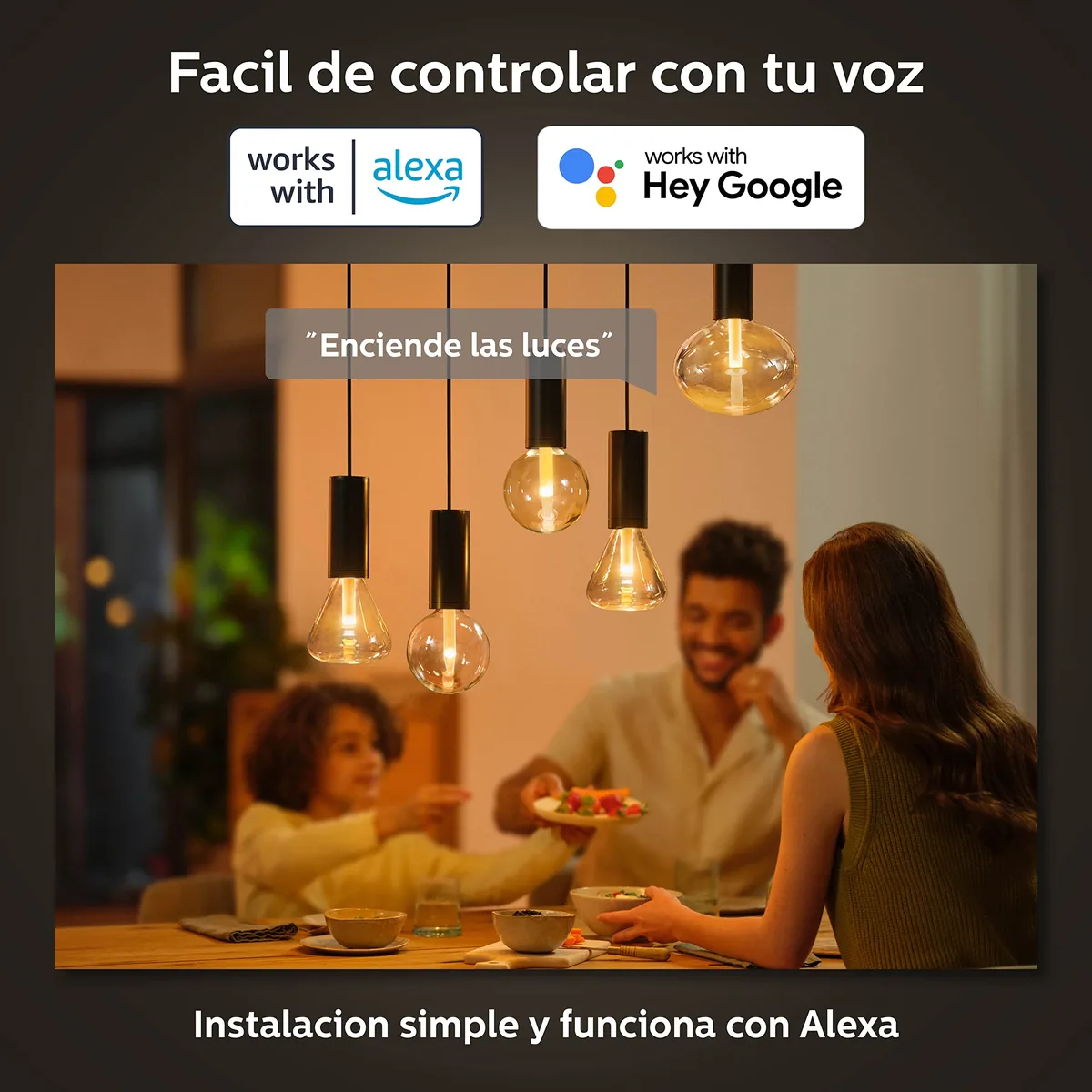 Philips Hue Lightguide E27 Elipse — bombilla decorativa de color — imagen 7