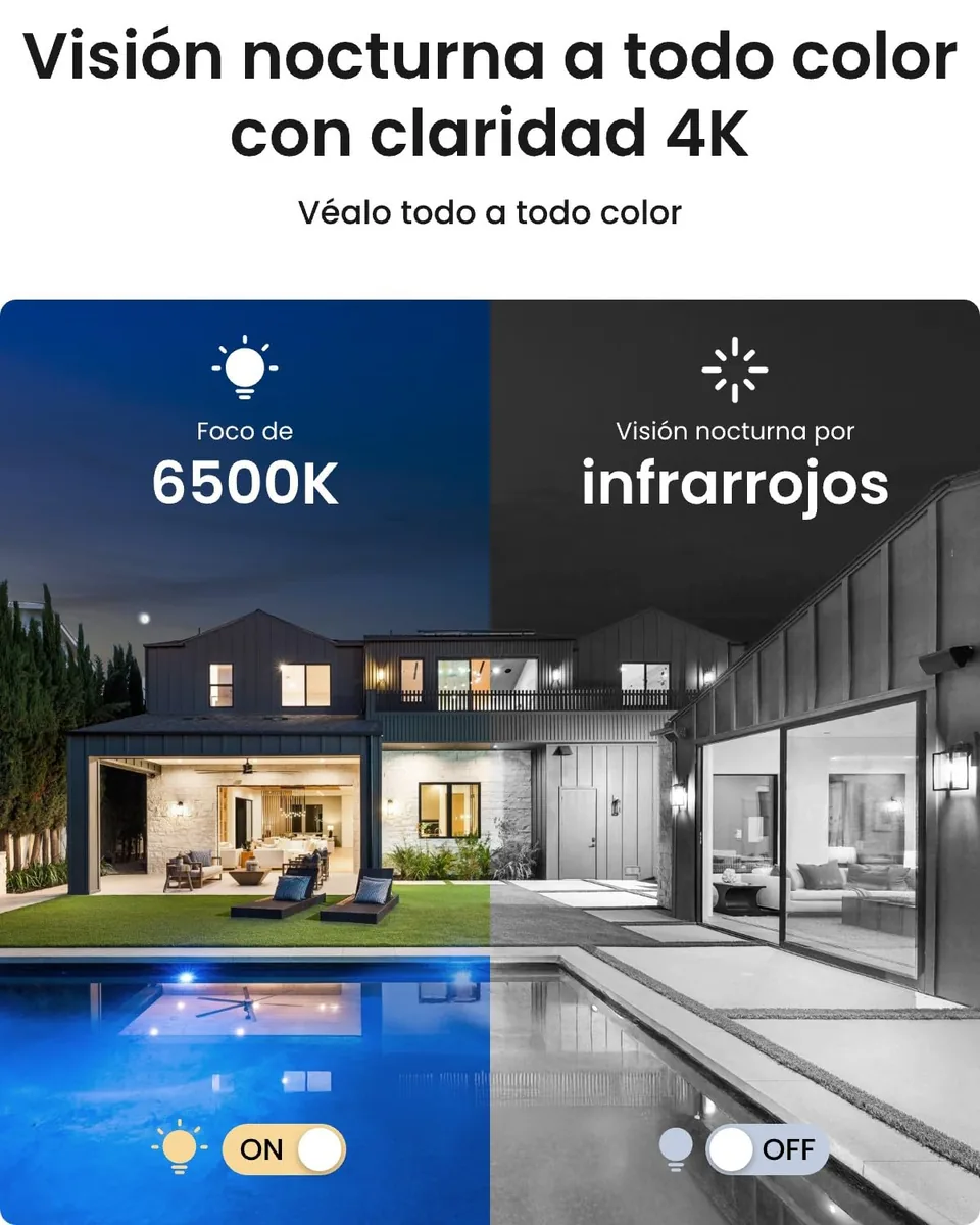 Reolink TrackMix PoE — cámara exterior 4K de doble objetivo — imagen 4