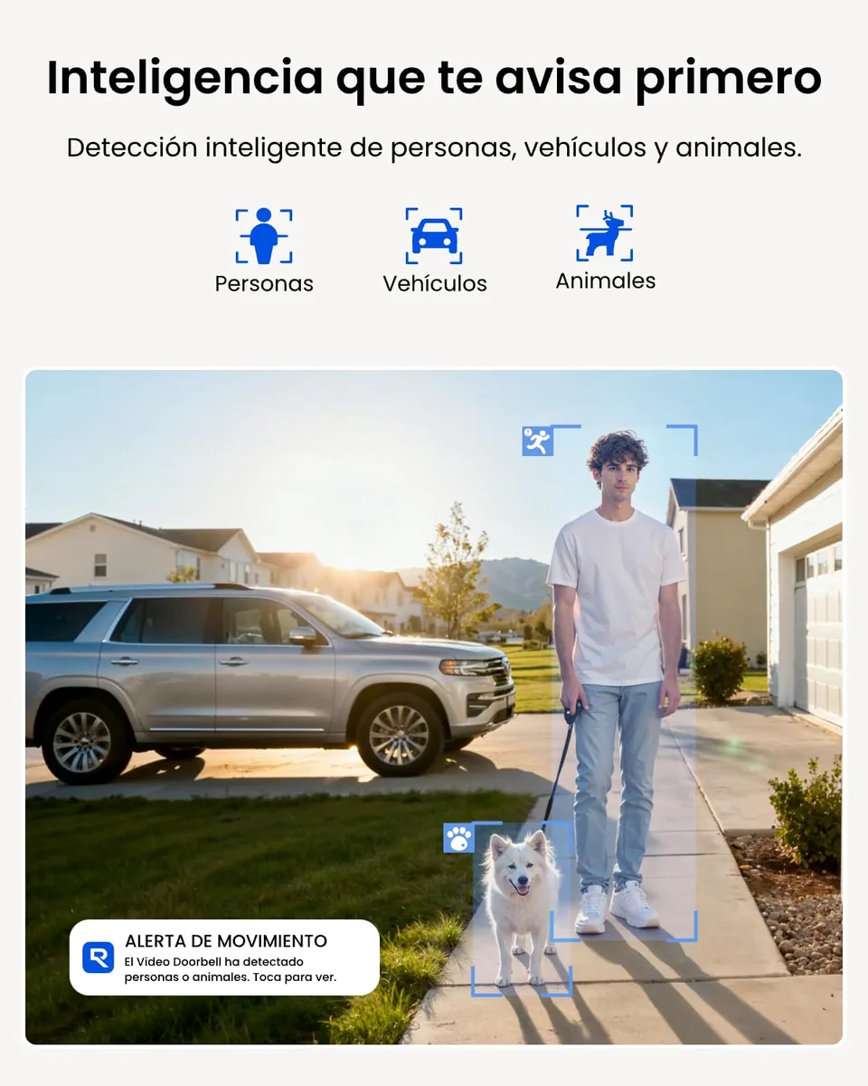 Reolink Video Doorbell PoE — videoportero 2K+ con cable — imagen 3