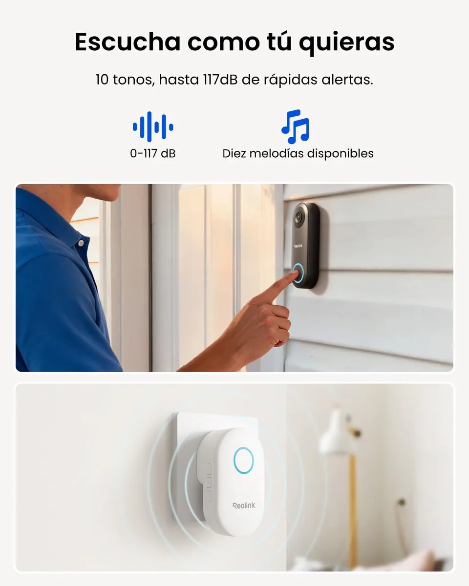 Reolink Video Doorbell PoE — videoportero 2K+ con cable — imagen 6