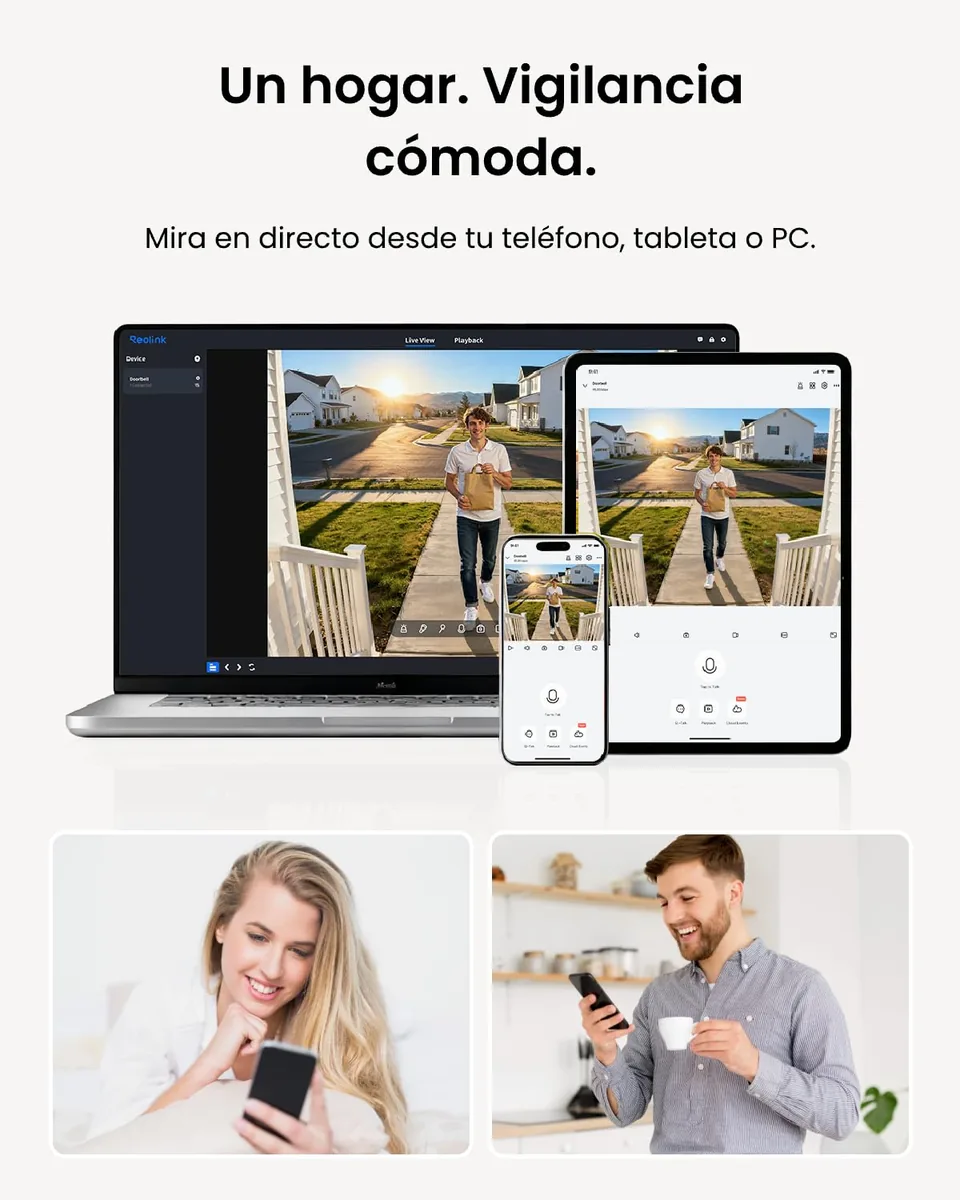 Reolink Video Doorbell PoE — videoportero 2K+ con cable — imagen 7