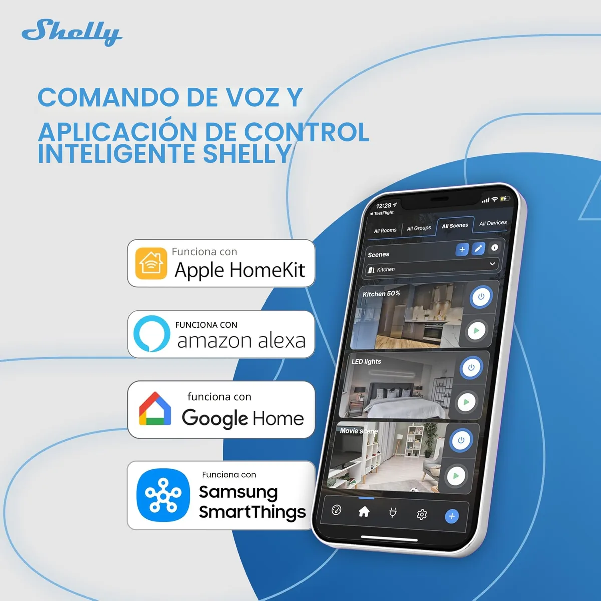 Shelly 1 Gen4 — micromódulo relé con Matter, Zigbee y WiFi, contacto seco 16 A (pack de 2) — imagen 8