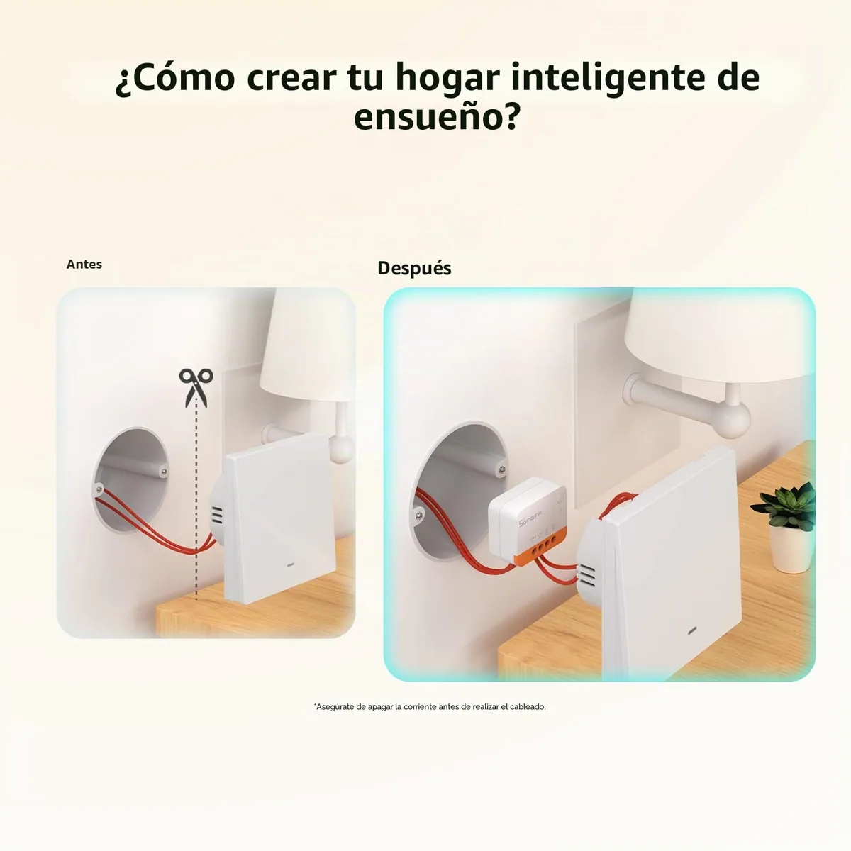 SONOFF ZBMINI-L2 — micromódulo Zigbee sin neutro para hacer inteligente un interruptor (pack de 2) — imagen 4