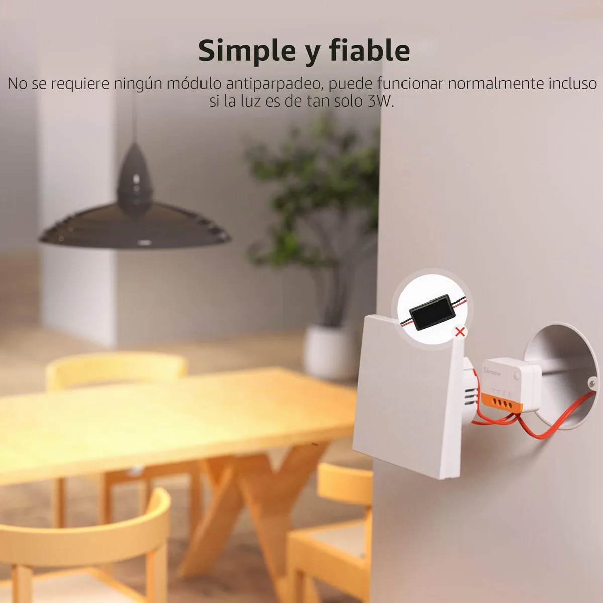 SONOFF ZBMINI-L2 — micromódulo Zigbee sin neutro para hacer inteligente un interruptor (pack de 2) — imagen 6