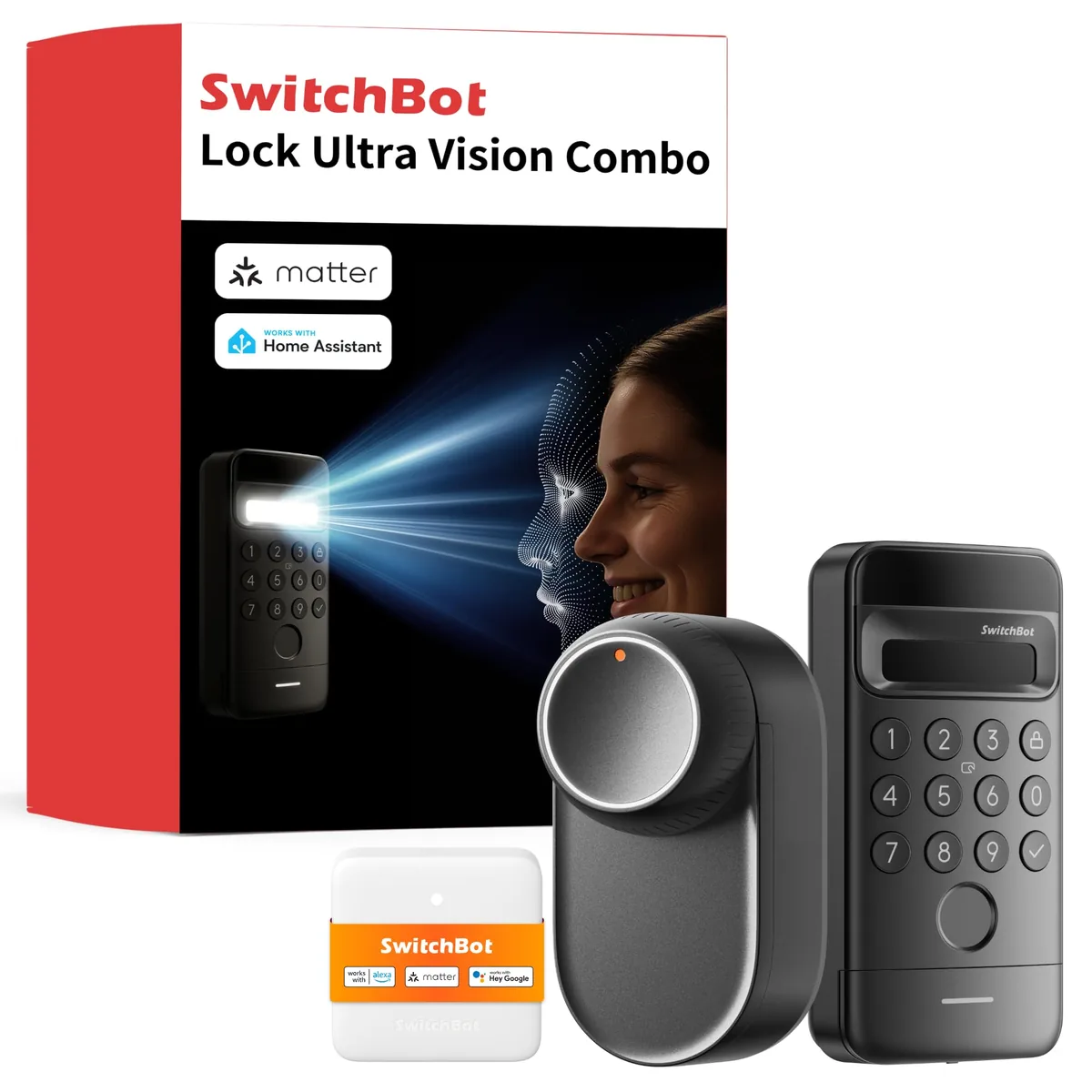 SwitchBot Lock Ultra + teclado con reconocimiento facial