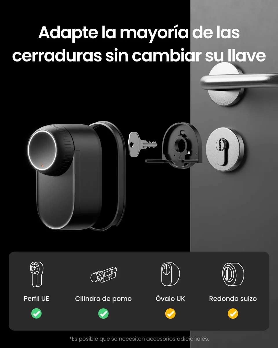 SwitchBot Lock Ultra + teclado con reconocimiento facial — imagen 7