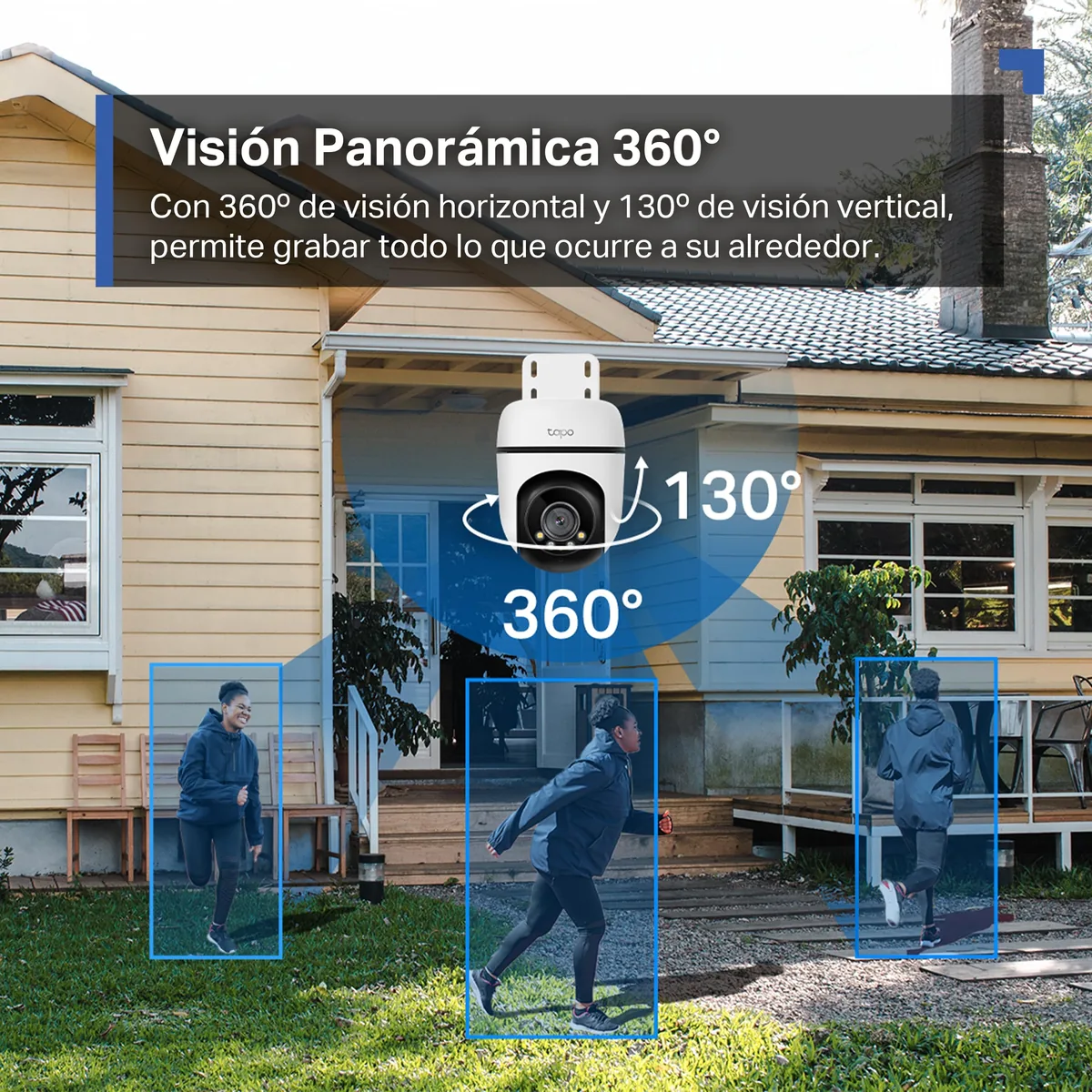 TP-Link Tapo C51A — cámara exterior 2K con giro 360° — imagen 7