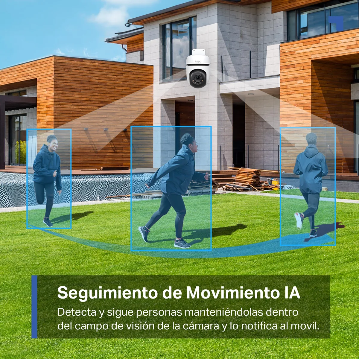 TP-Link Tapo C51A — cámara exterior 2K con giro 360° — imagen 8