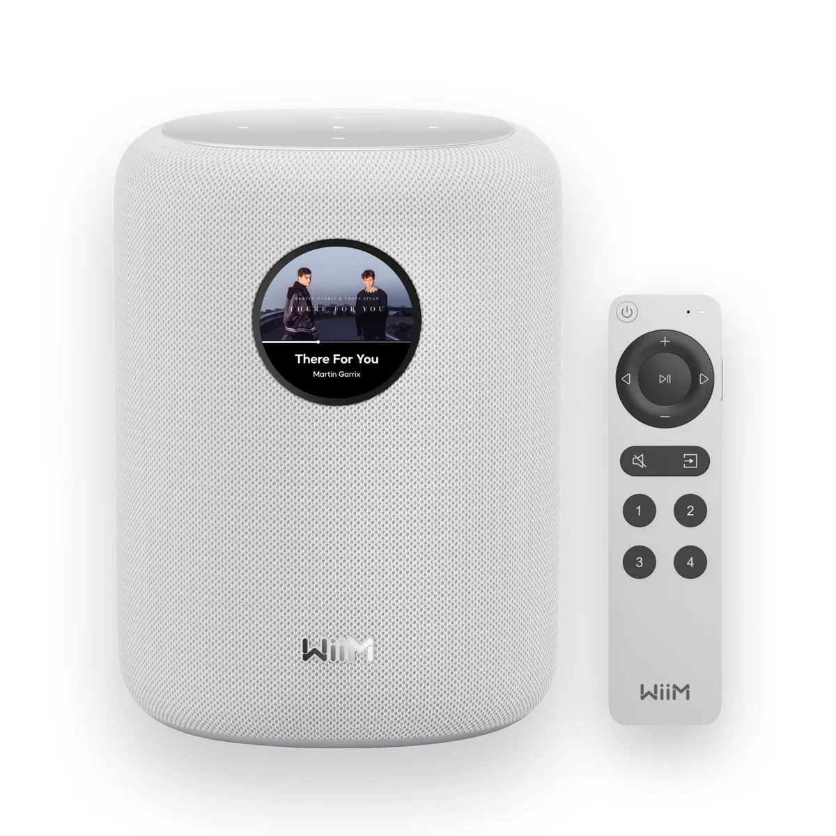 WiiM Sound — altavoz inteligente Hi-Res con WiFi, pantalla táctil y mando