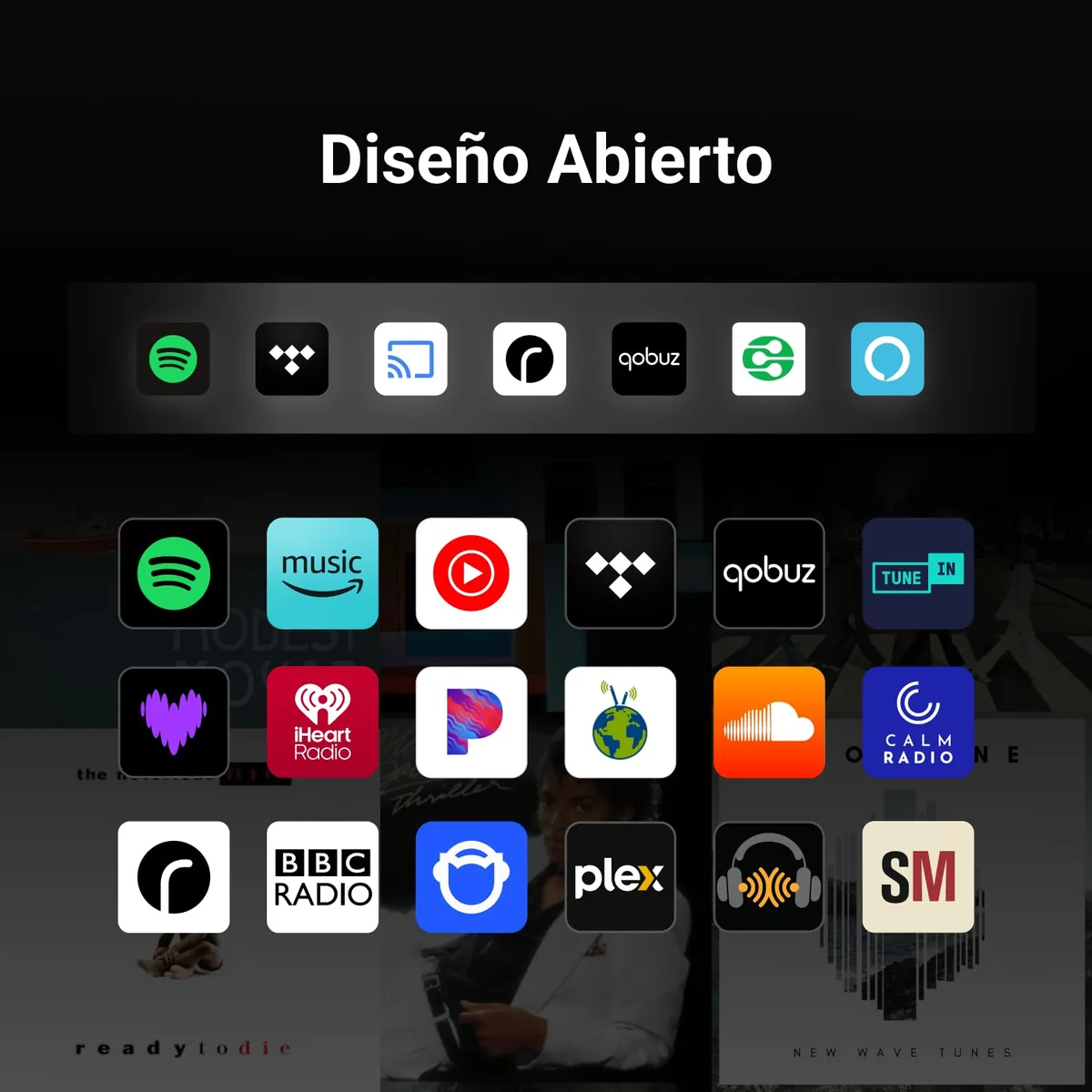 WiiM Sound — altavoz inteligente Hi-Res con WiFi, pantalla táctil y mando — imagen 5