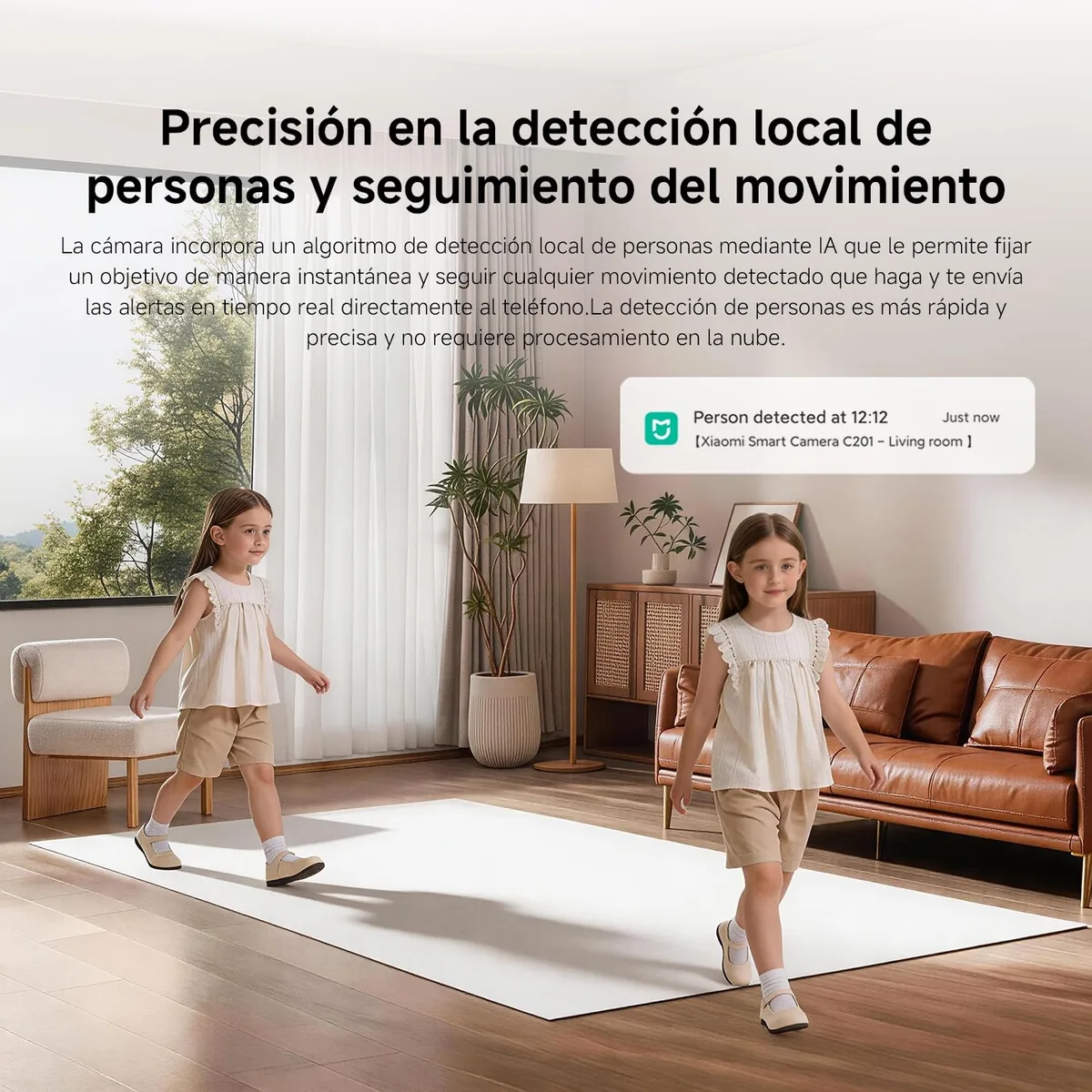 Xiaomi Smart Camera C201 — cámara de interior 1080p con giro 360° — imagen 4